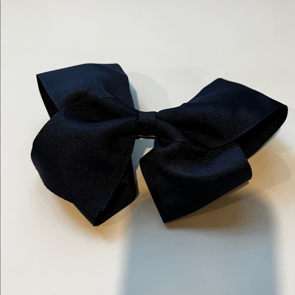 Hair Bow (NAVY LARGE)